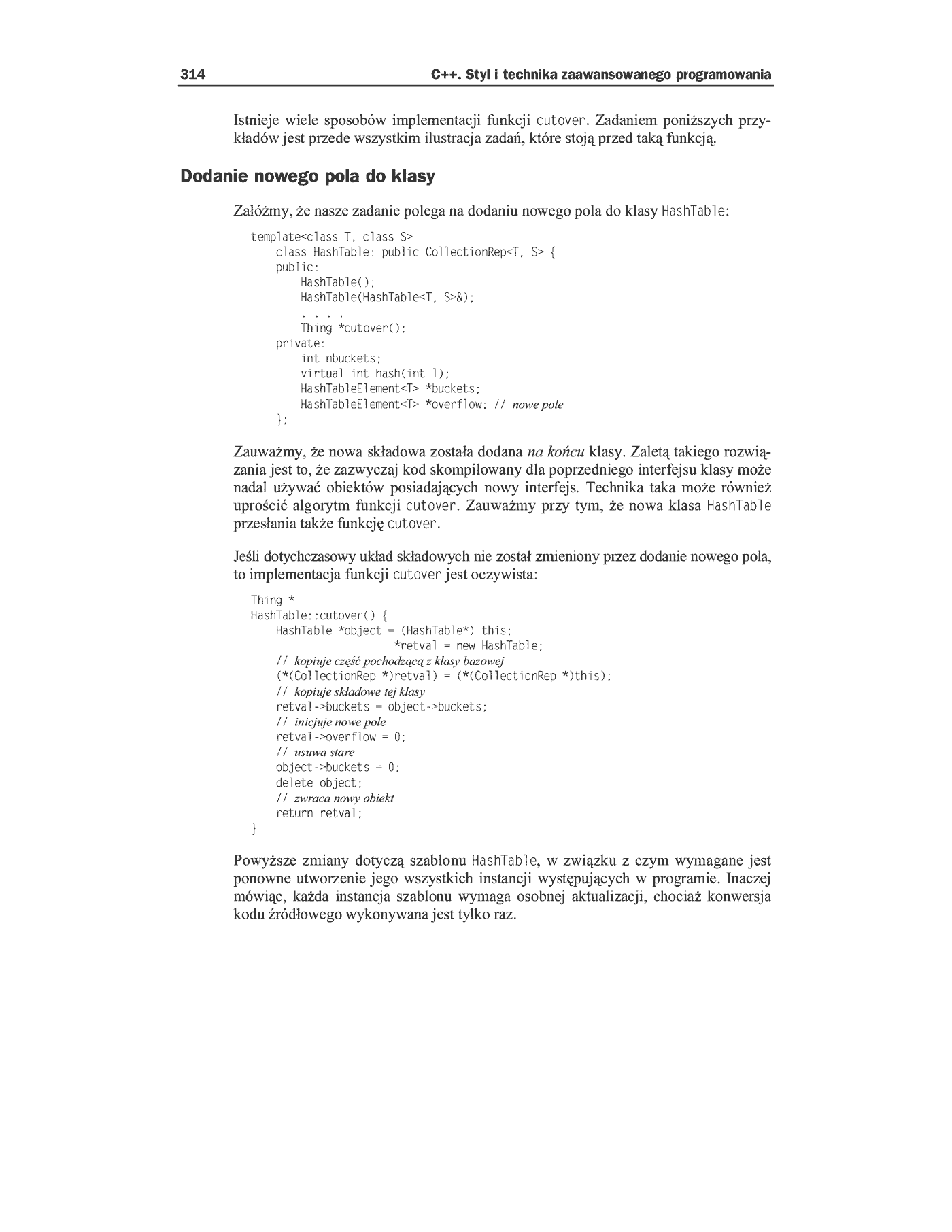 Fragment „C++. Styl i technika zaawansowanego programowania” — strona 30 z 30