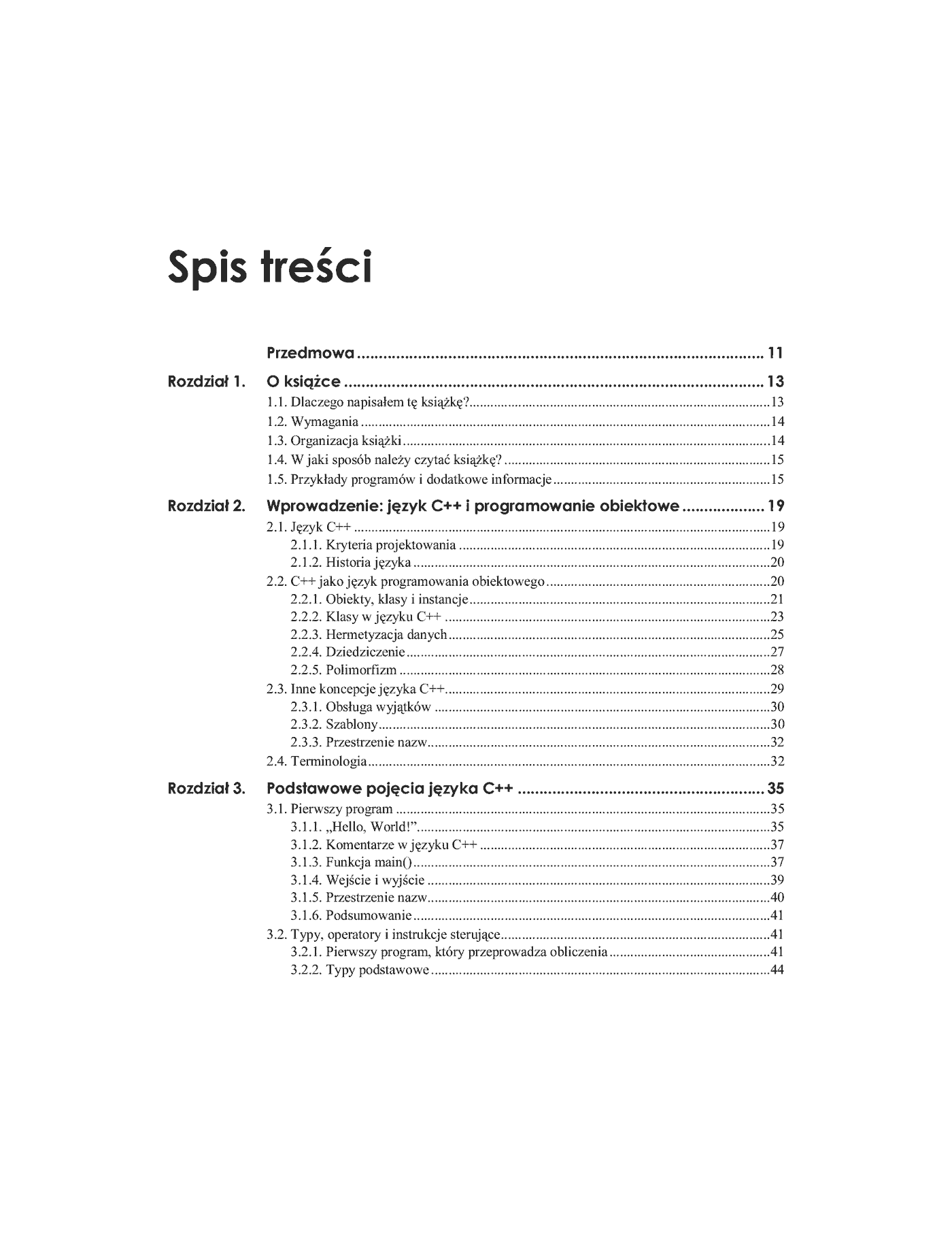 Fragment „C++. Programowanie zorientowane obiektowo. Vademecum profesjonalisty” — strona 2 z 30