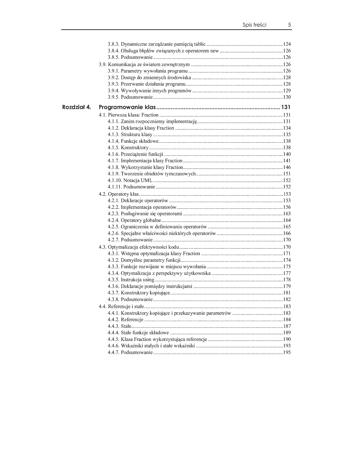 Fragment „C++. Programowanie zorientowane obiektowo. Vademecum profesjonalisty” — strona 4 z 30
