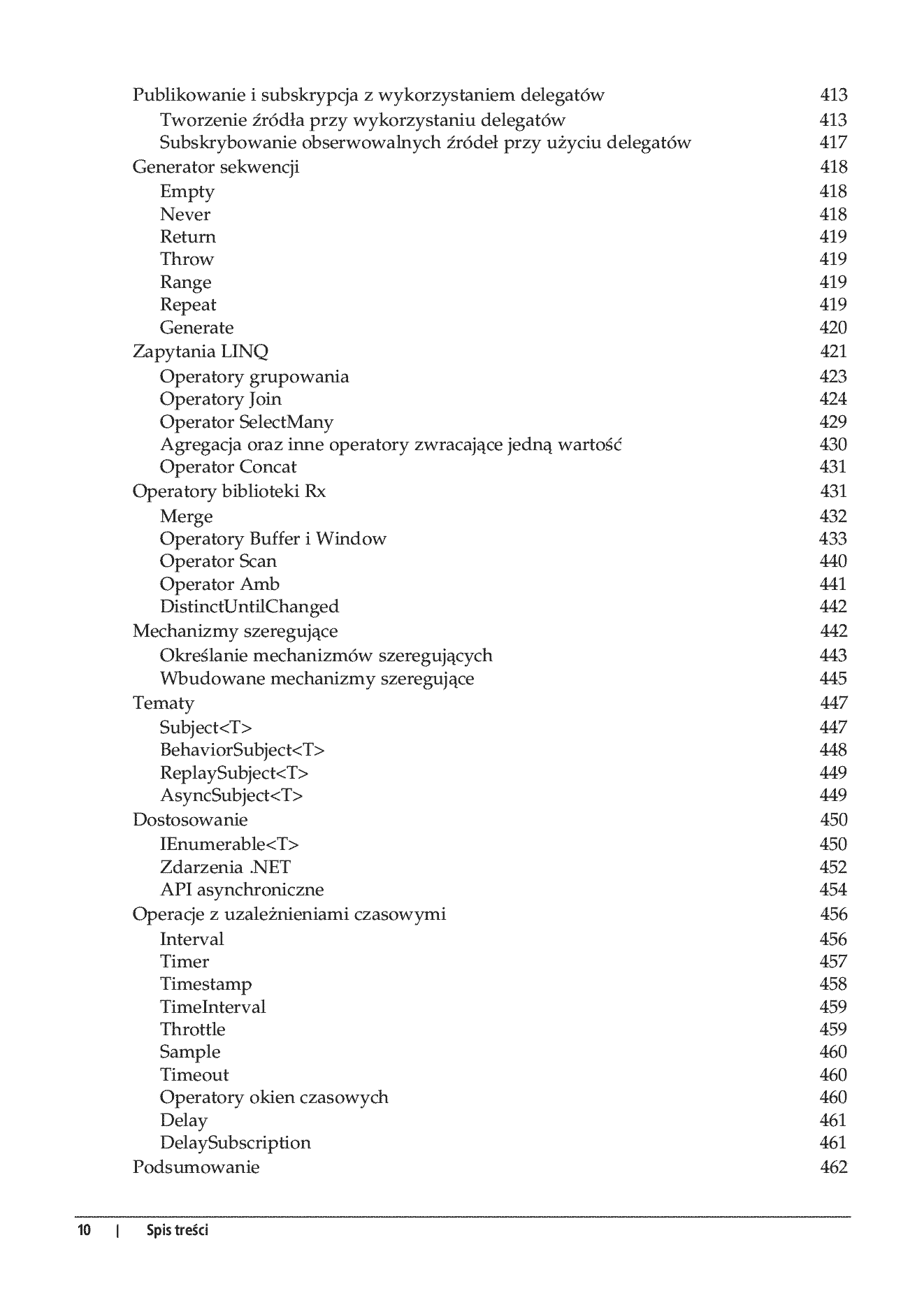 Fragment „C# 5.0. Programowanie. Tworzenie aplikacji Windows 8, internetowych oraz biurowych w .NET 4.5 Framework” — strona 8 z 30