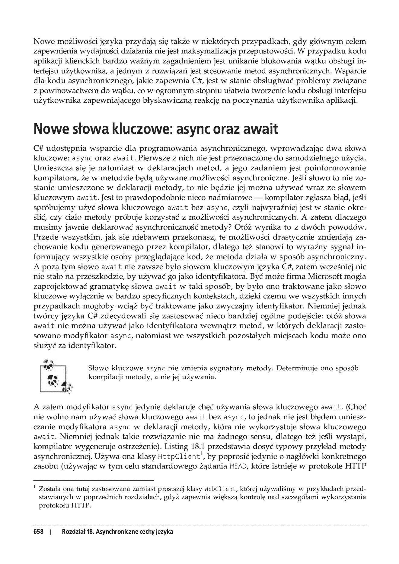 Fragment „C# 5.0. Programowanie. Tworzenie aplikacji Windows 8, internetowych oraz biurowych w .NET 4.5 Framework” — strona 16 z 30