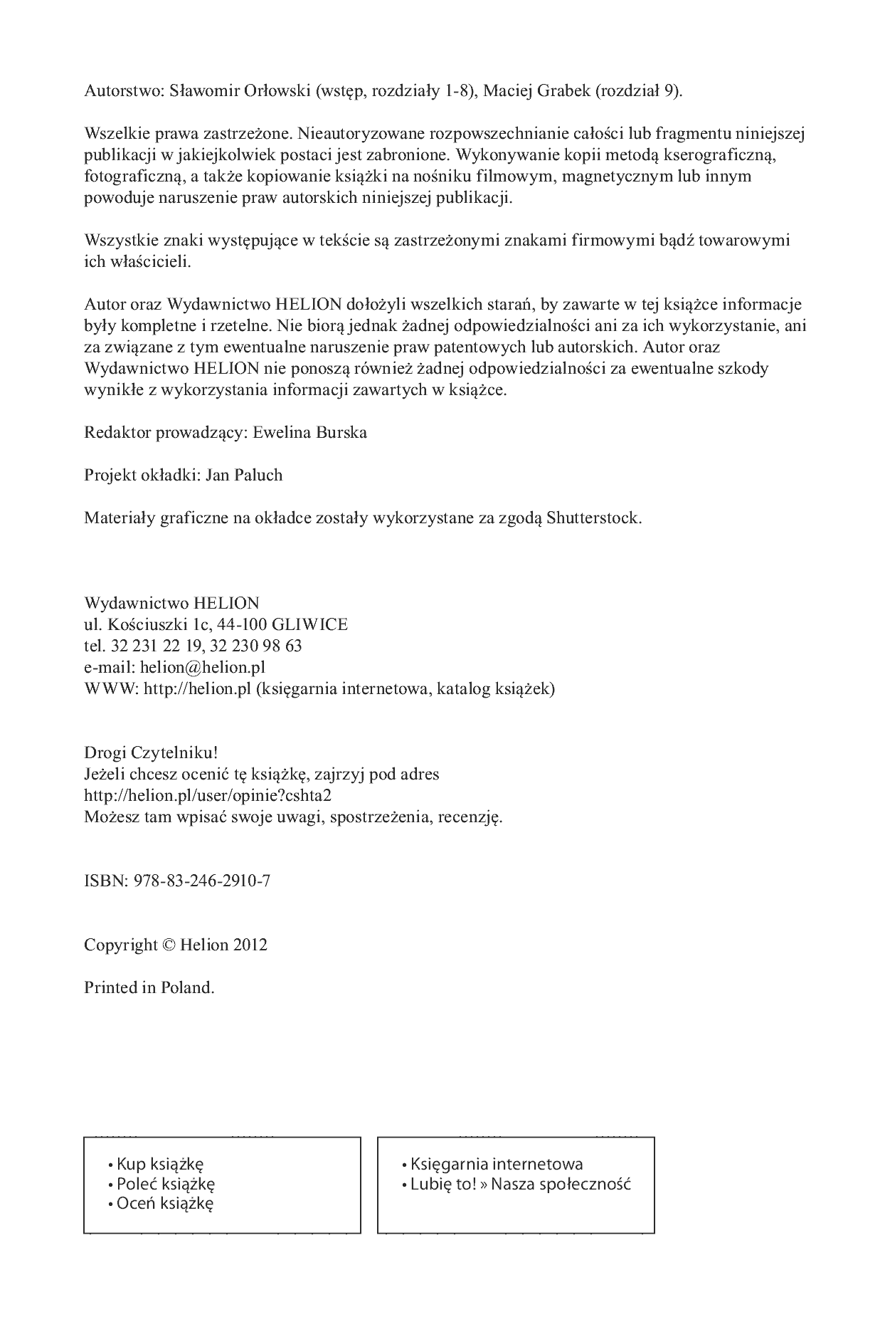 Fragment „C#. Tworzenie aplikacji sieciowych. Gotowe projekty” — strona 2 z 30