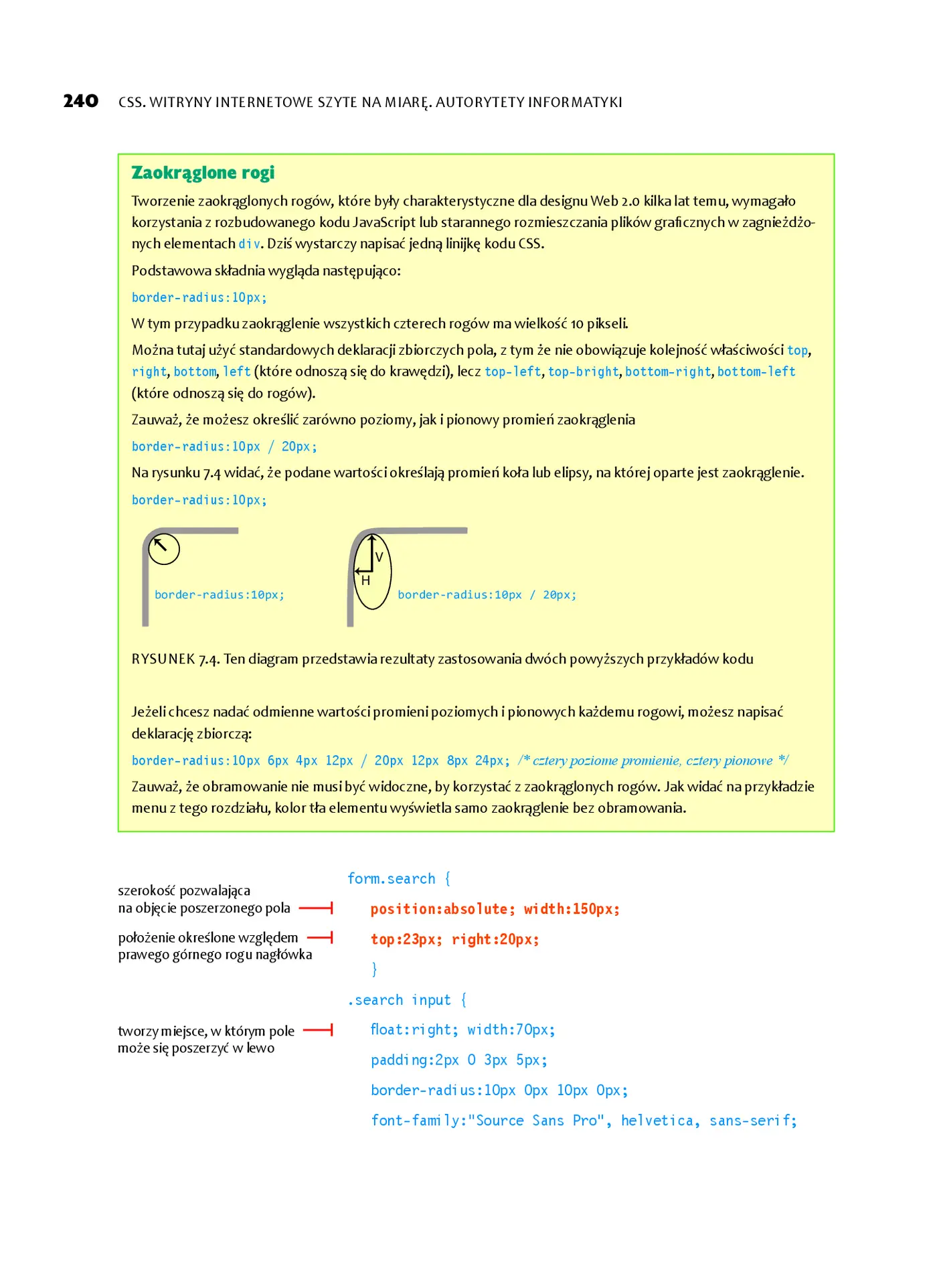 Fragment „CSS. Witryny internetowe szyte na miarę. Autorytety informatyki. Wydanie III” — strona 17 z 30