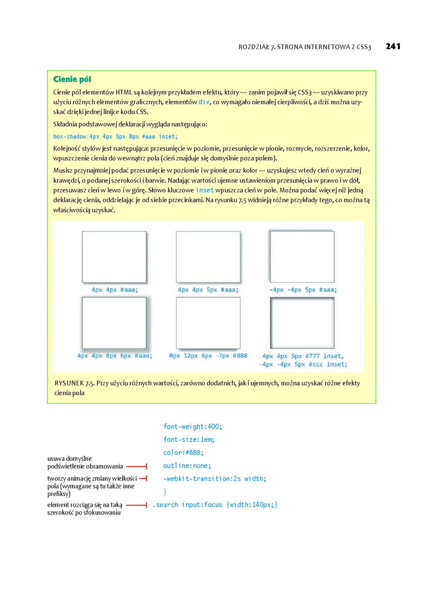 Fragment „CSS. Witryny internetowe szyte na miarę. Autorytety informatyki. Wydanie III” — strona 18 z 30