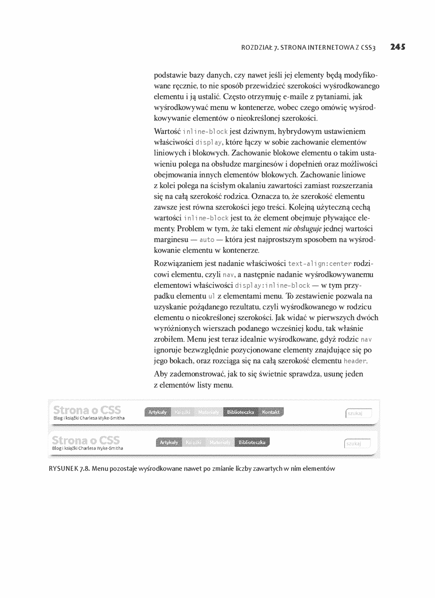 Fragment „CSS. Witryny internetowe szyte na miarę. Autorytety informatyki. Wydanie III” — strona 22 z 30