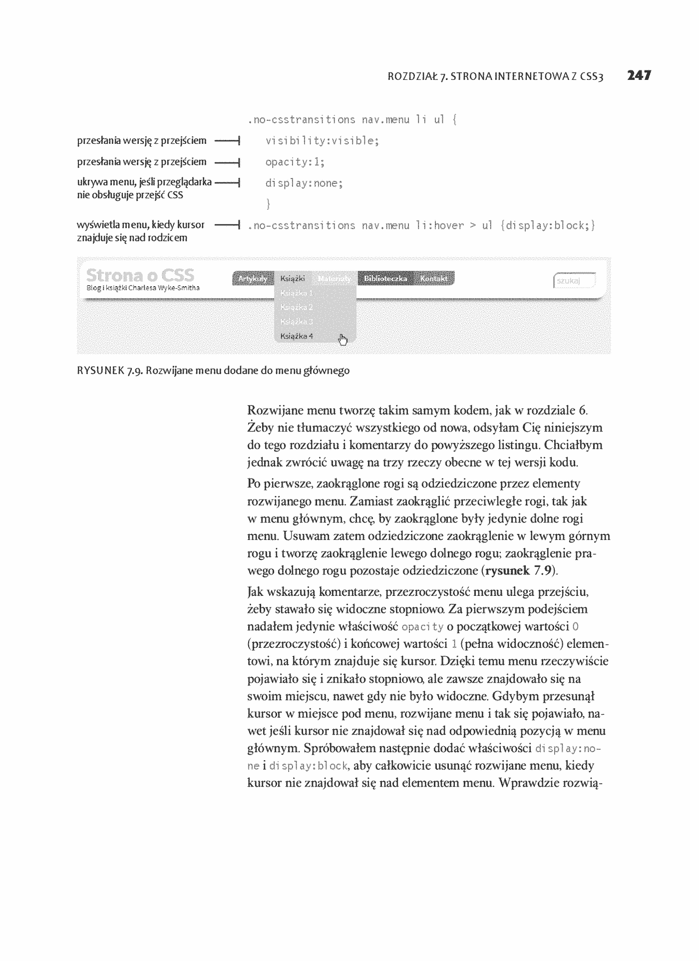 Fragment „CSS. Witryny internetowe szyte na miarę. Autorytety informatyki. Wydanie III” — strona 24 z 30