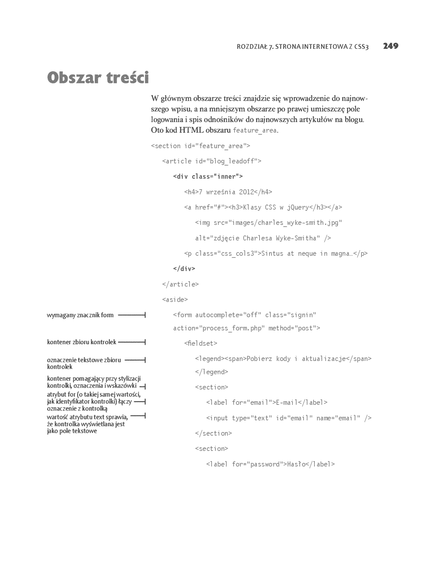 Fragment „CSS. Witryny internetowe szyte na miarę. Autorytety informatyki. Wydanie III” — strona 26 z 30