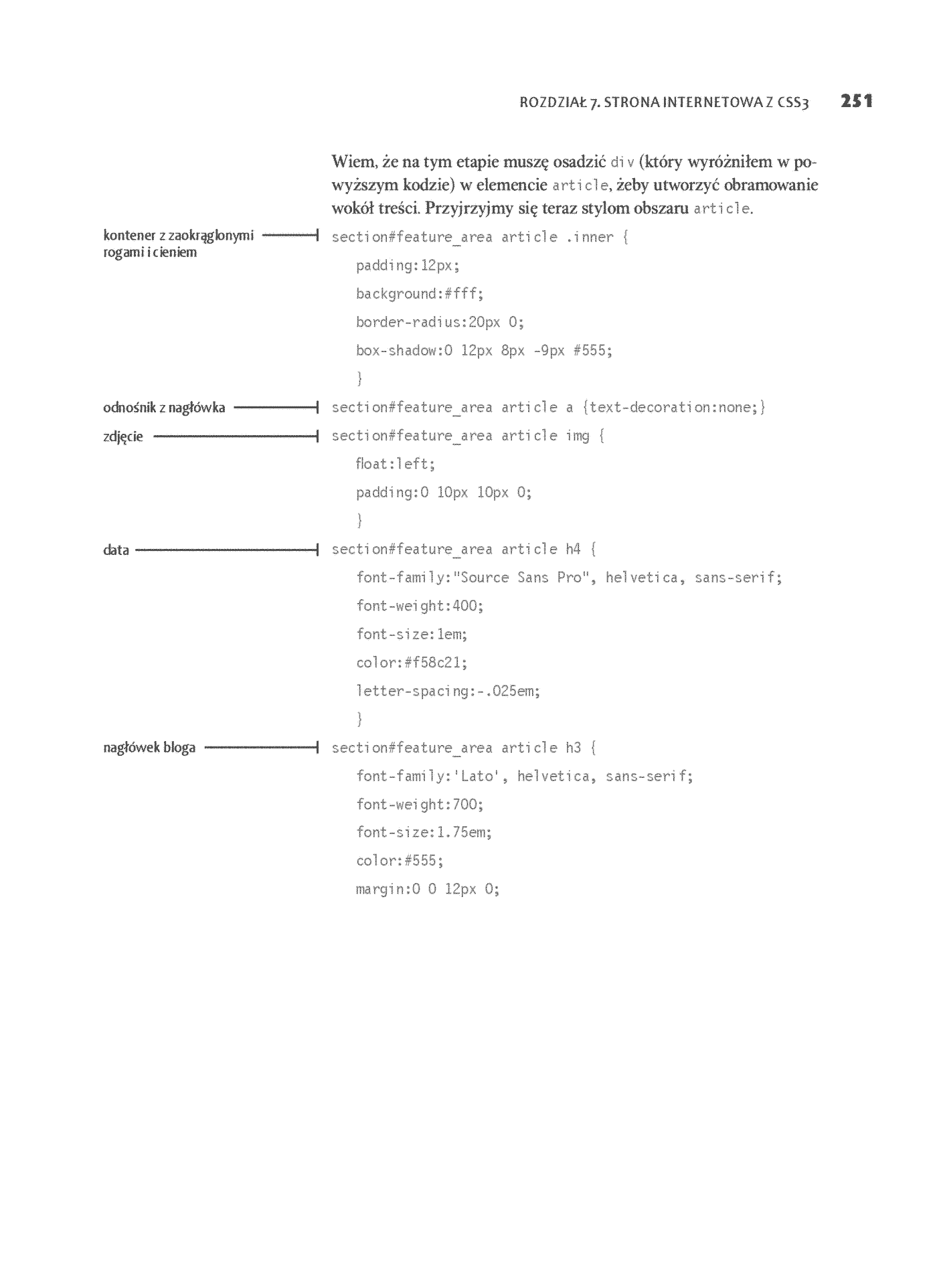 Fragment „CSS. Witryny internetowe szyte na miarę. Autorytety informatyki. Wydanie III” — strona 28 z 30
