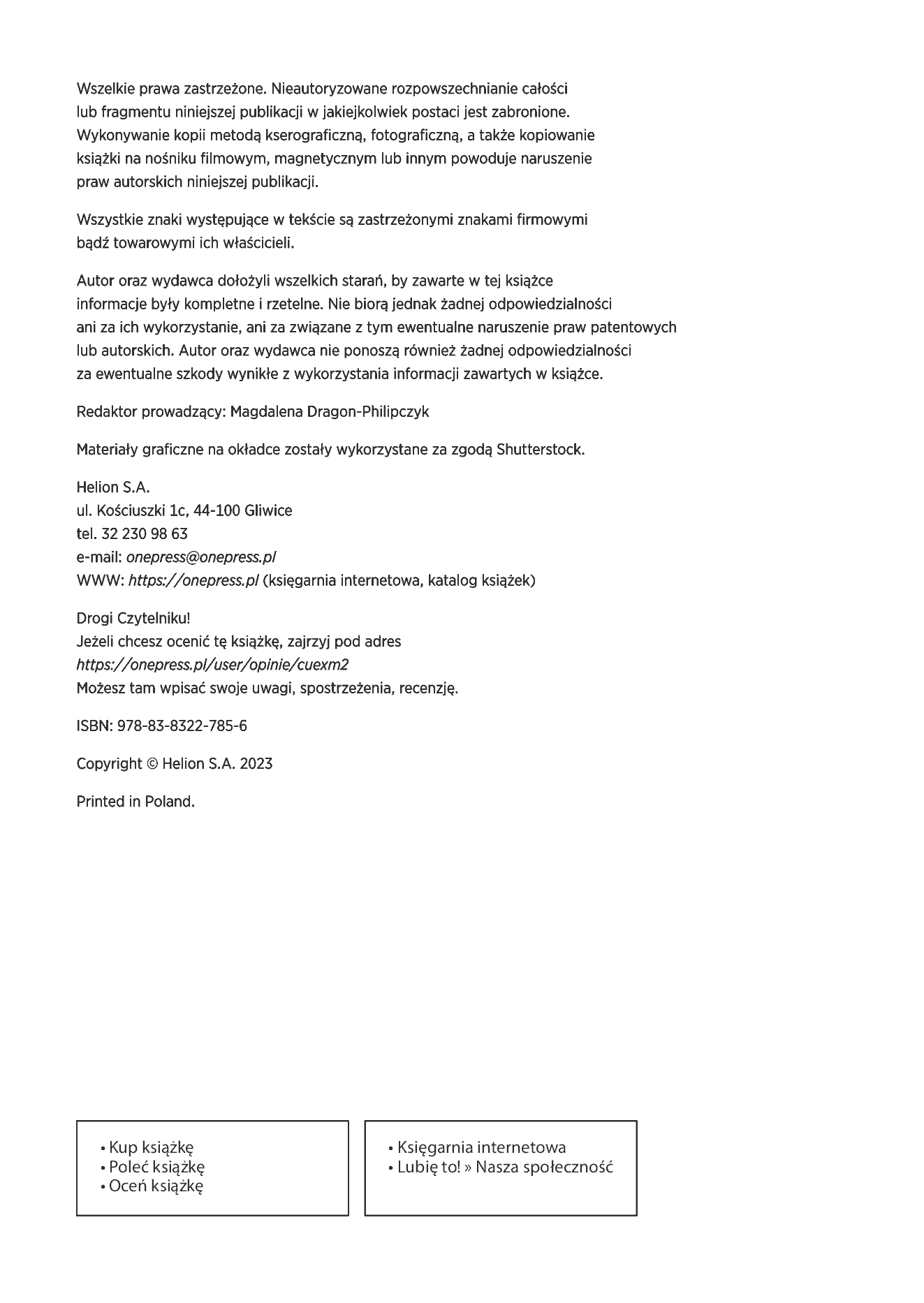 Fragment „Customer Experience Management. Moc pozytywnych doświadczeń na ścieżce Twojego klienta. Wydanie II” — strona 2 z 16
