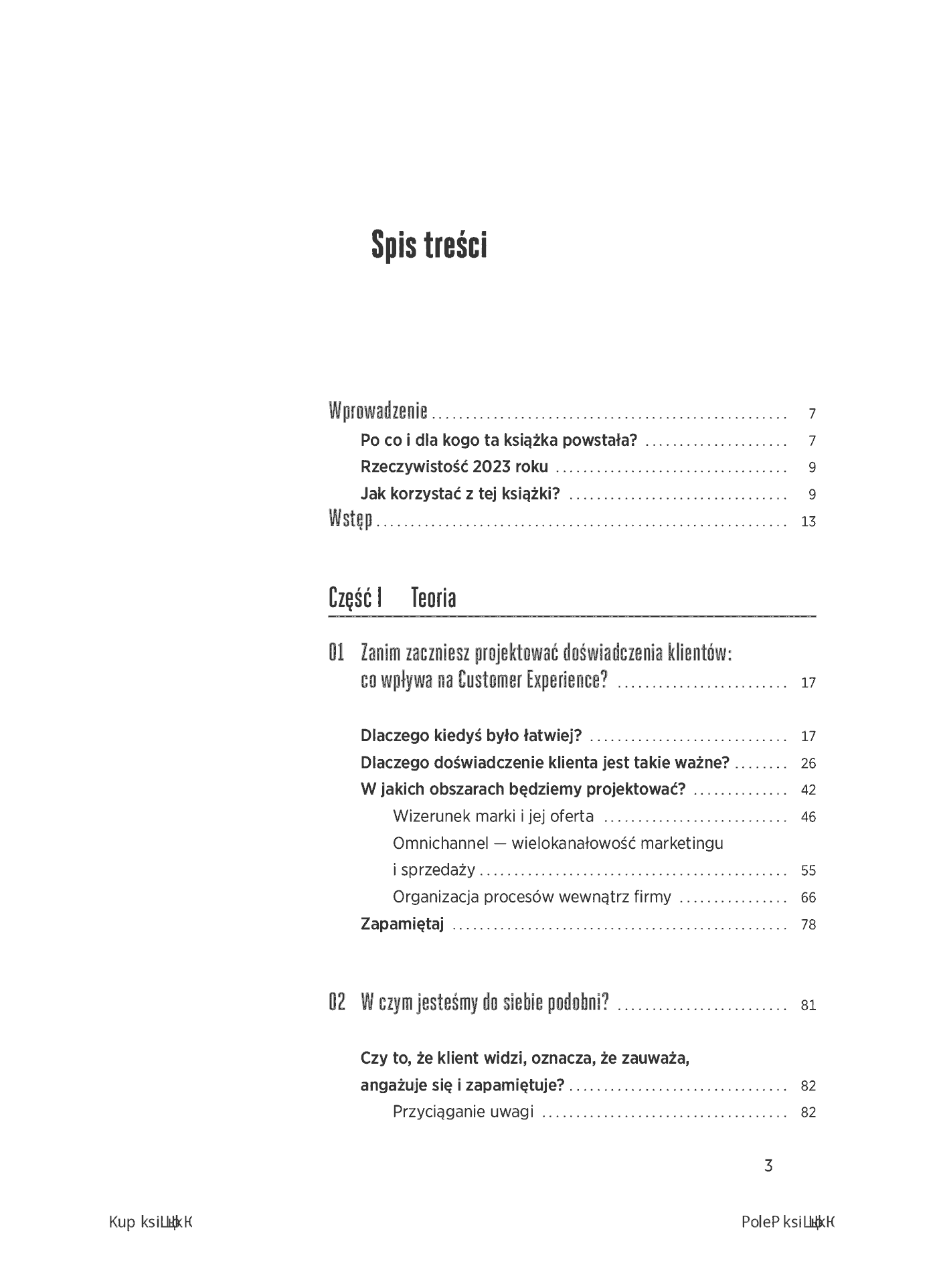 Fragment „Customer Experience Management. Moc pozytywnych doświadczeń na ścieżce Twojego klienta. Wydanie II” — strona 3 z 16
