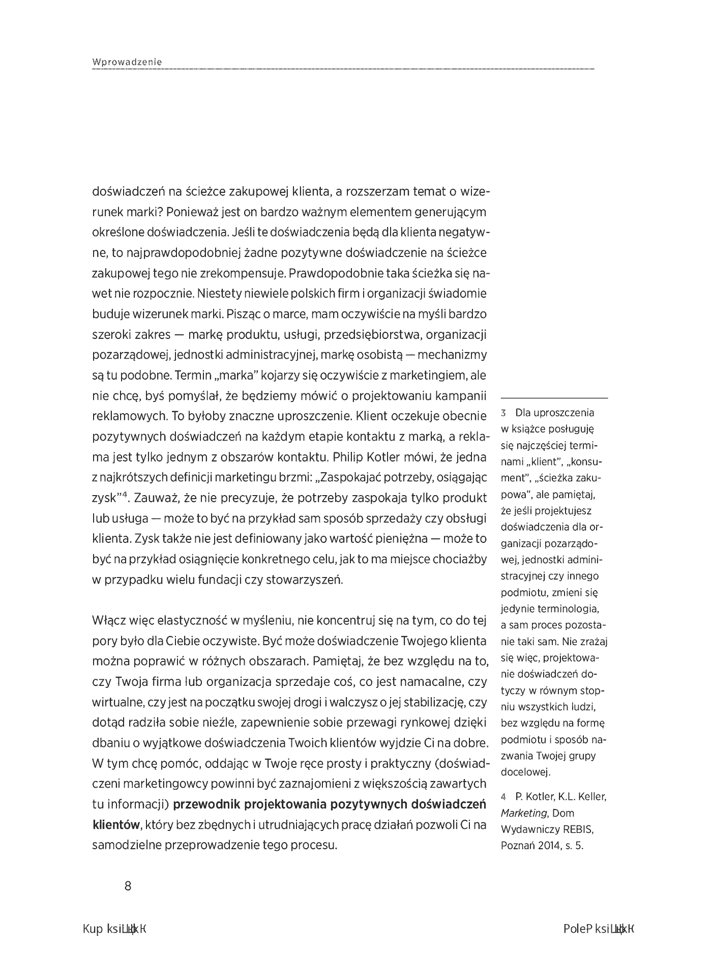 Fragment „Customer Experience Management. Moc pozytywnych doświadczeń na ścieżce Twojego klienta. Wydanie II” — strona 8 z 16