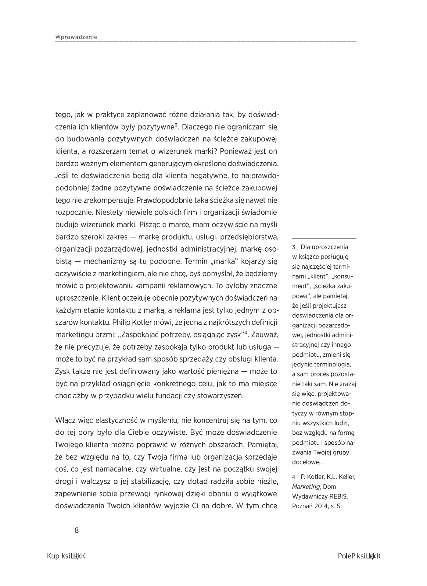Fragment „Customer Experience Management. Moc pozytywnych doświadczeń na ścieżce Twojego klienta” — strona 8 z 16