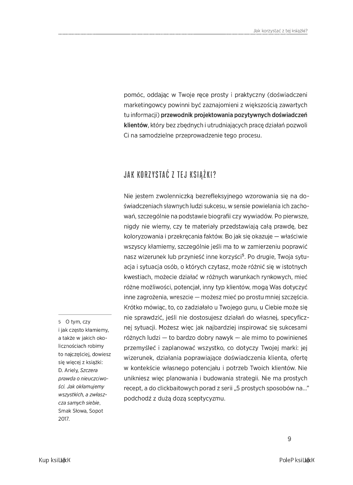 Fragment „Customer Experience Management. Moc pozytywnych doświadczeń na ścieżce Twojego klienta” — strona 9 z 16
