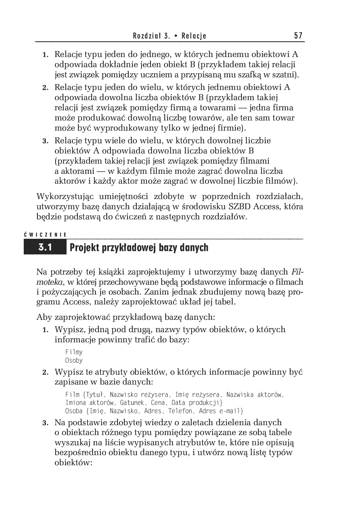 Fragment „Access 2010 PL. Ćwiczenia praktyczne” — strona 6 z 23