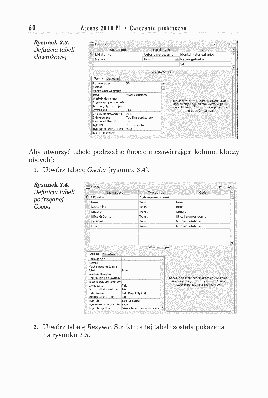 Fragment „Access 2010 PL. Ćwiczenia praktyczne” — strona 9 z 23