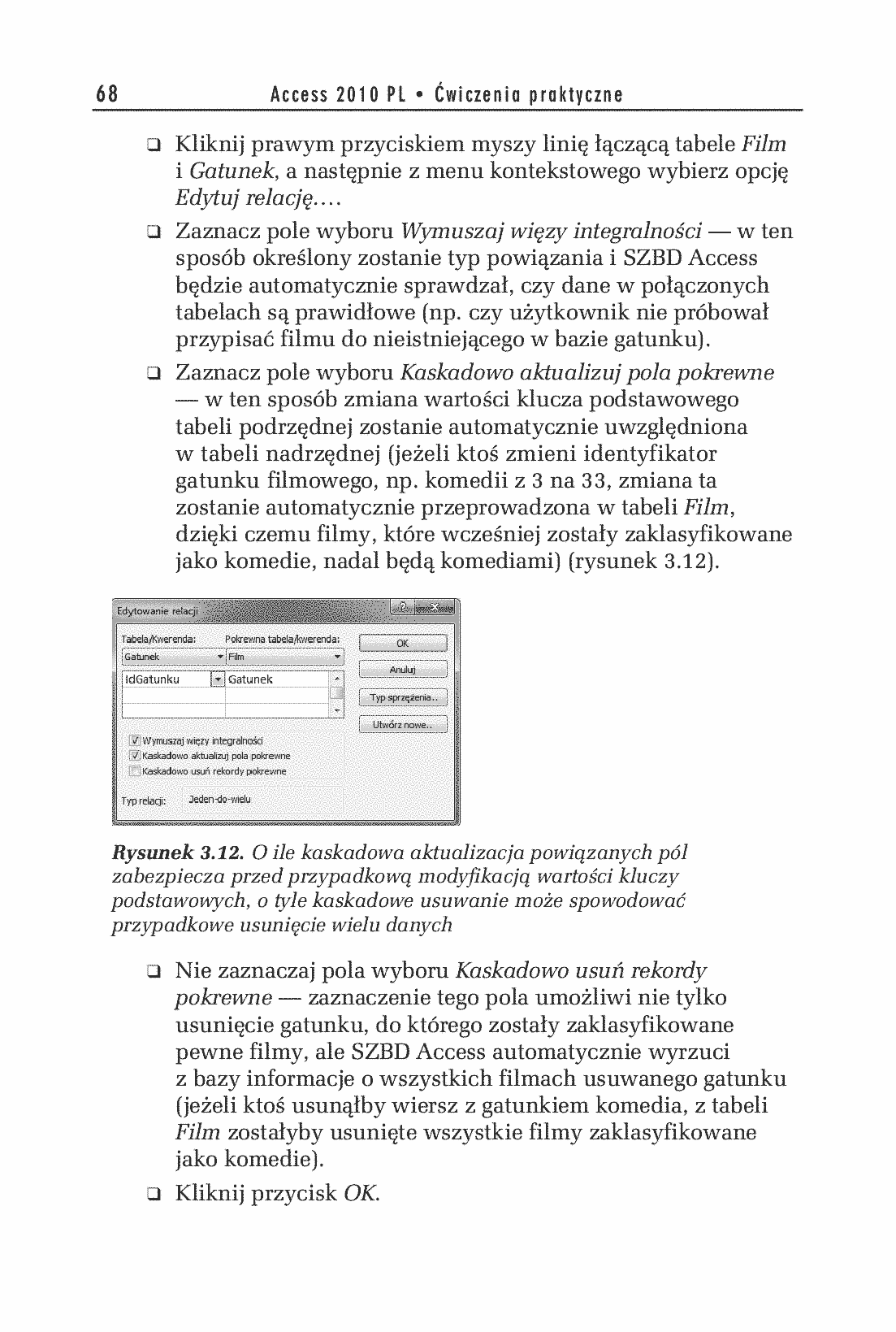 Fragment „Access 2010 PL. Ćwiczenia praktyczne” — strona 17 z 23