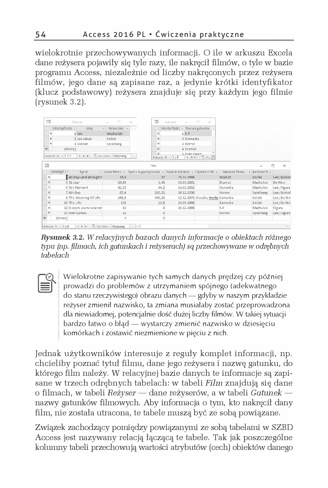 Fragment „Access 2016 PL. Ćwiczenia praktyczne” — strona 6 z 28