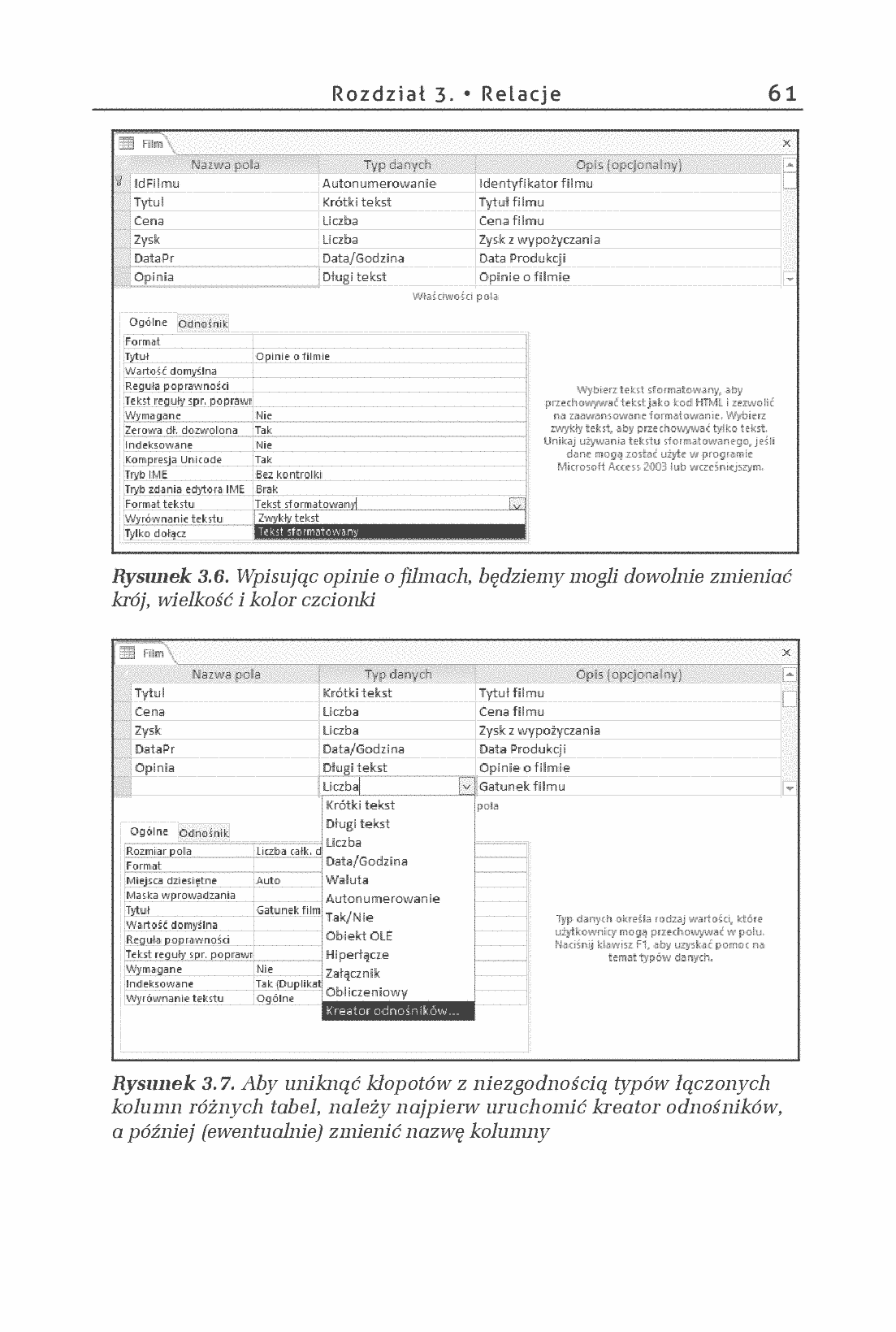Fragment „Access 2016 PL. Ćwiczenia praktyczne” — strona 13 z 28