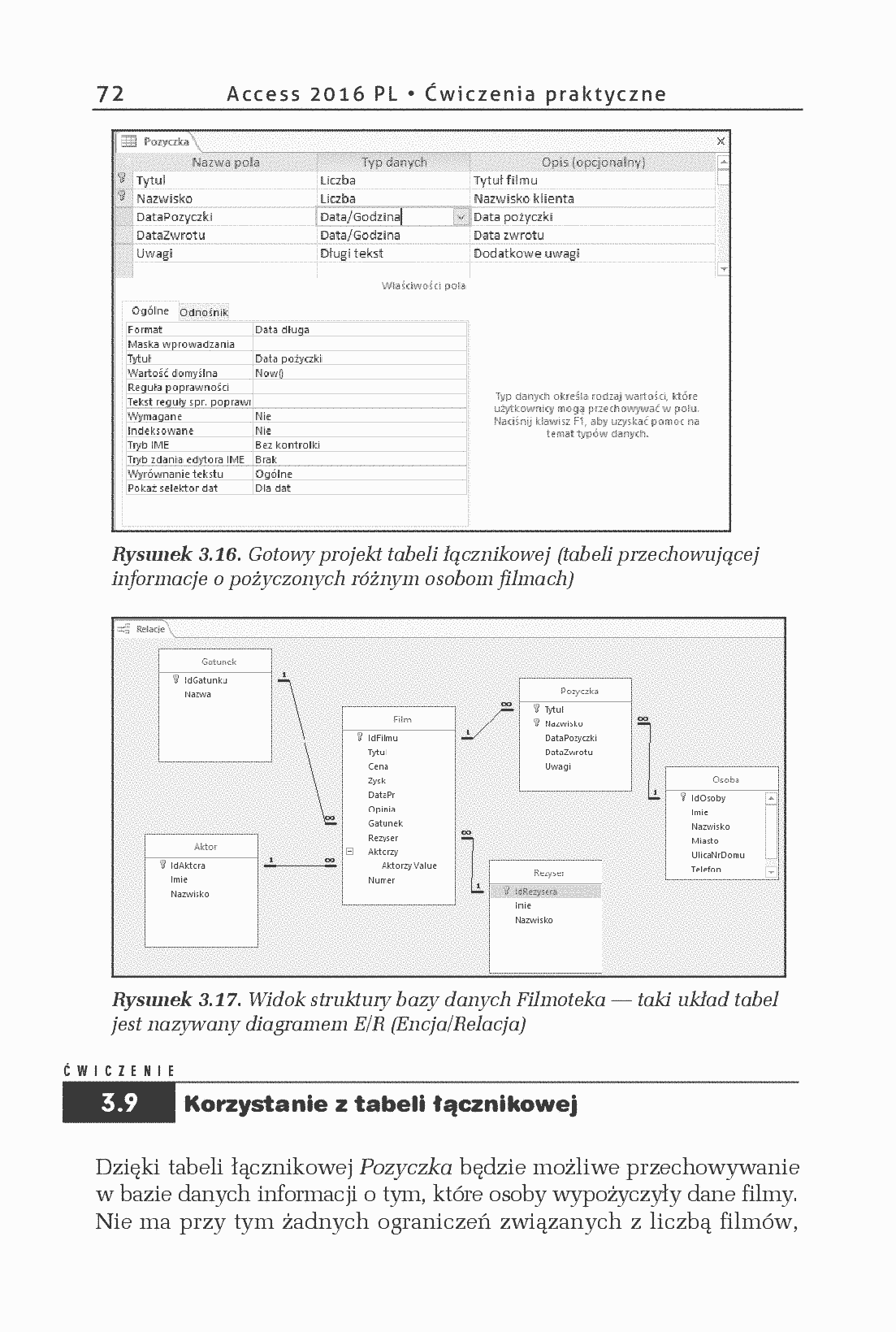 Fragment „Access 2016 PL. Ćwiczenia praktyczne” — strona 24 z 28
