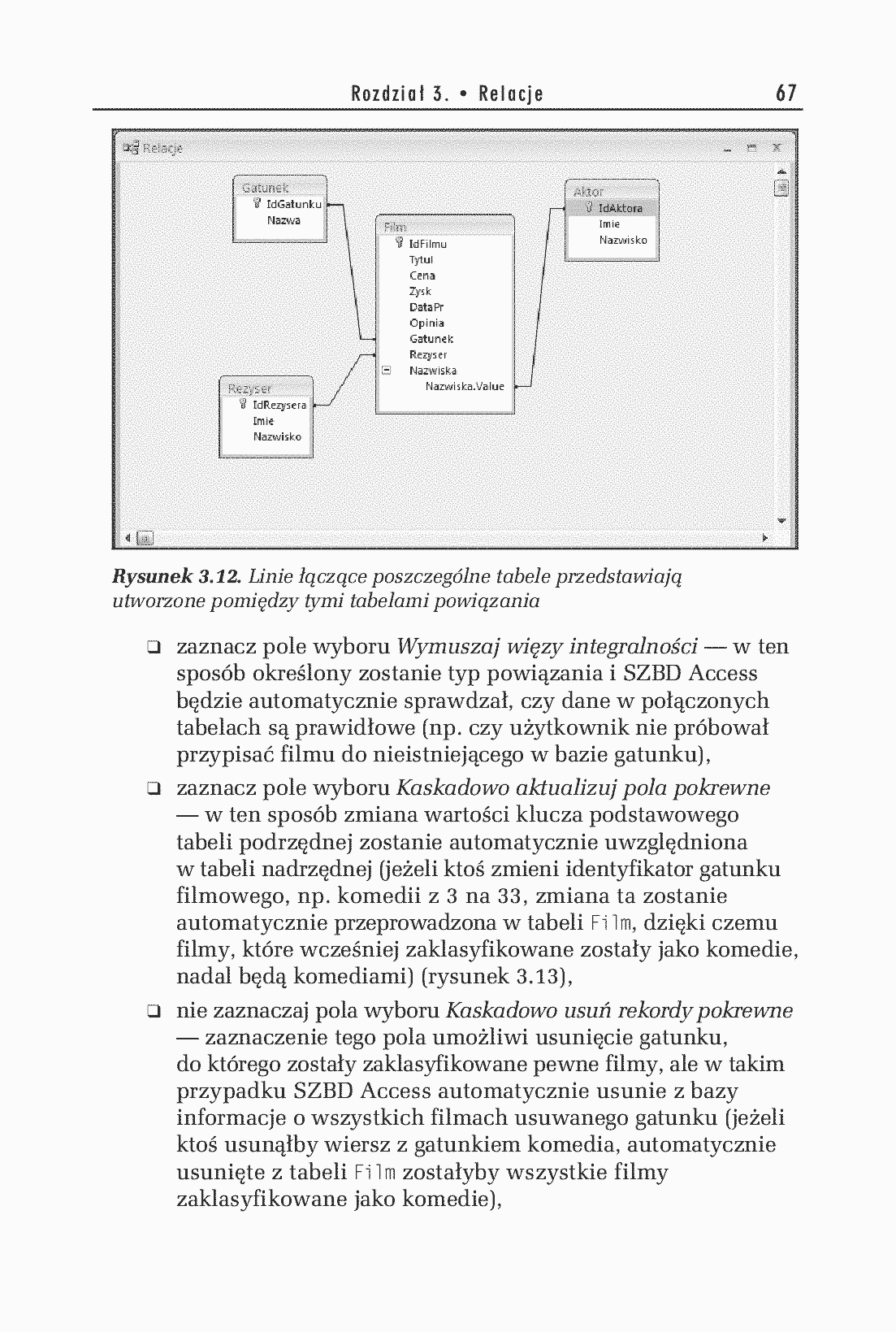 Fragment „Access 2007 PL. Ćwiczenia praktyczne” — strona 17 z 24