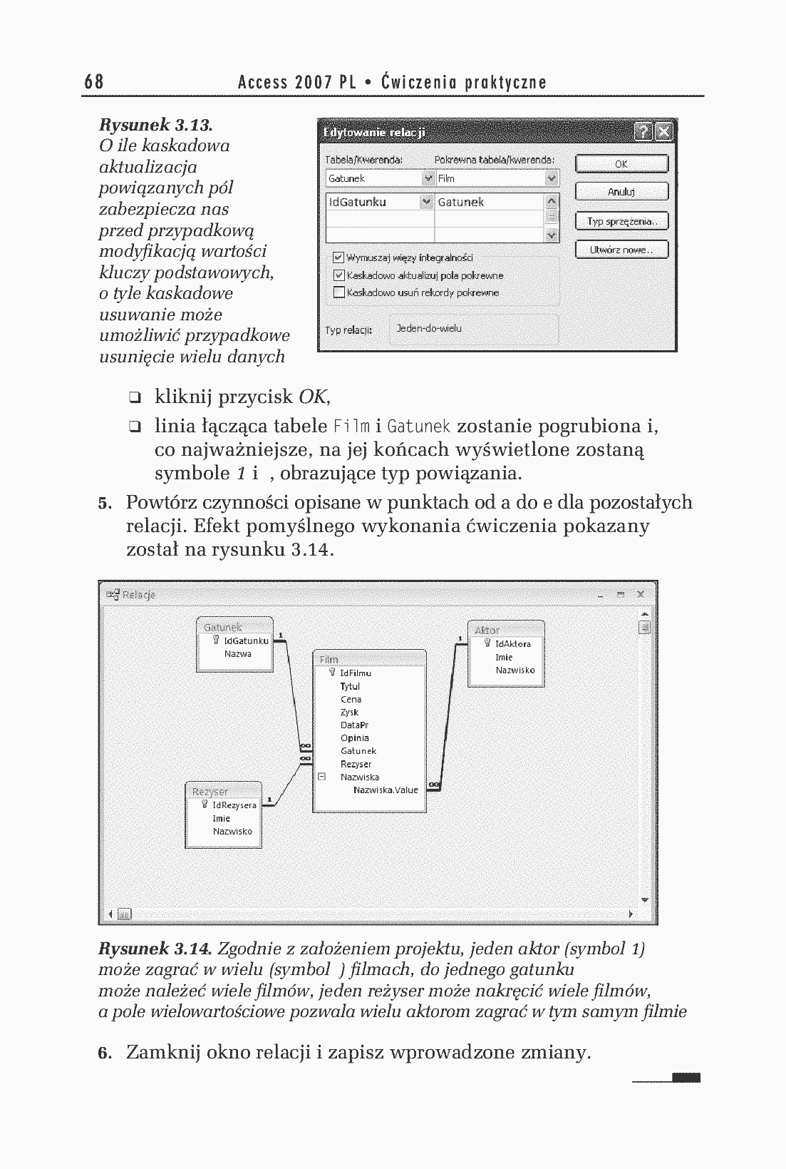 Fragment „Access 2007 PL. Ćwiczenia praktyczne” — strona 18 z 24