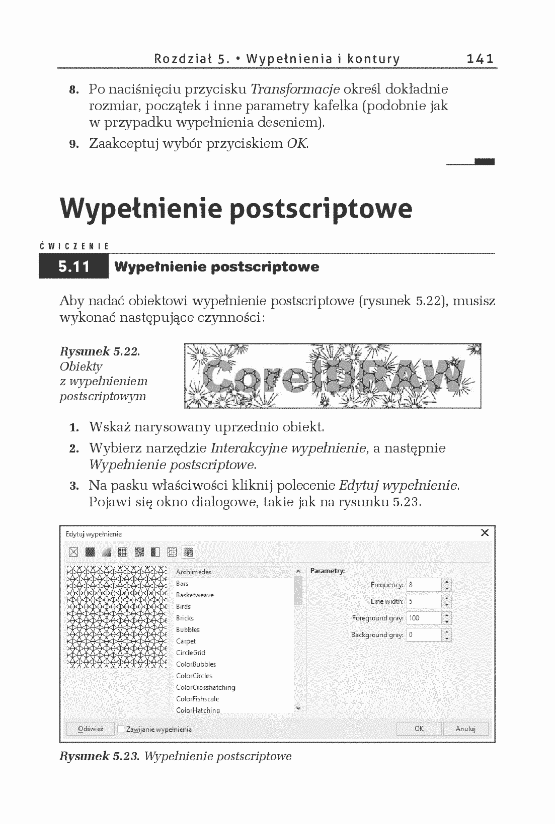 Fragment „CorelDRAW 2018 PL. Ćwiczenia praktyczne” — strona 21 z 30