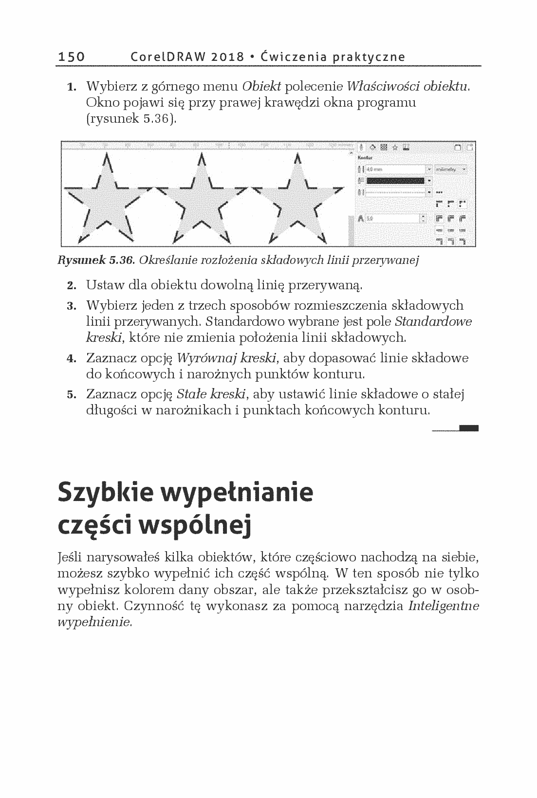 Fragment „CorelDRAW 2018 PL. Ćwiczenia praktyczne” — strona 30 z 30