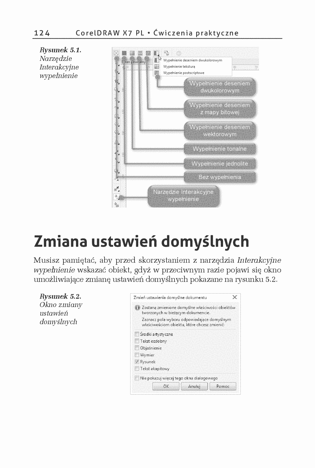 Fragment „CorelDRAW X7 PL. Ćwiczenia praktyczne” — strona 8 z 30
