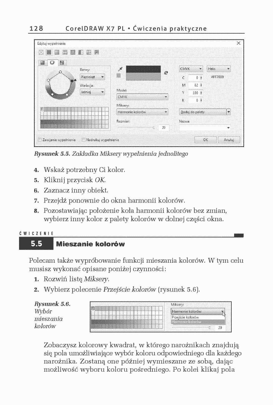Fragment „CorelDRAW X7 PL. Ćwiczenia praktyczne” — strona 12 z 30