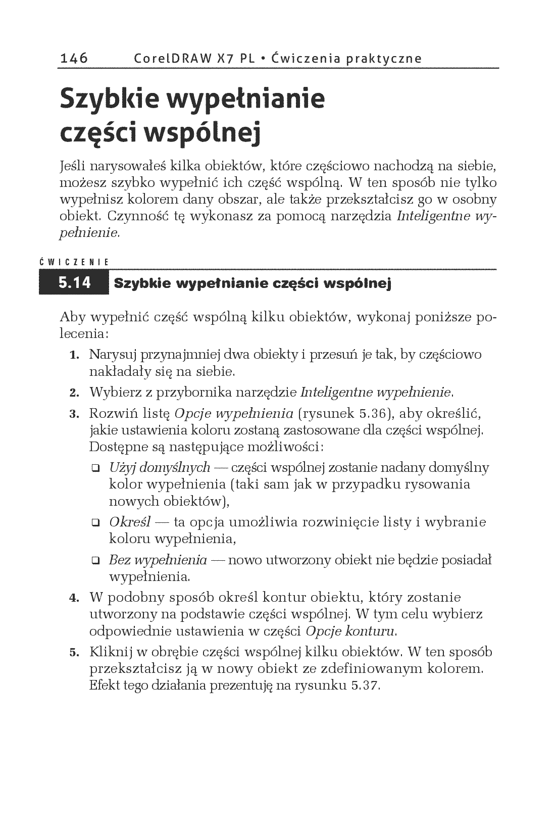 Fragment „CorelDRAW X7 PL. Ćwiczenia praktyczne” — strona 30 z 30