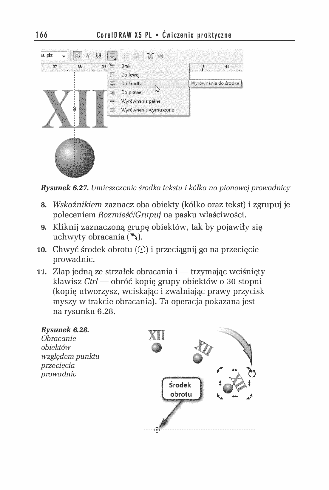 Fragment „CorelDRAW X5 PL. Ćwiczenia praktyczne” — strona 26 z 28