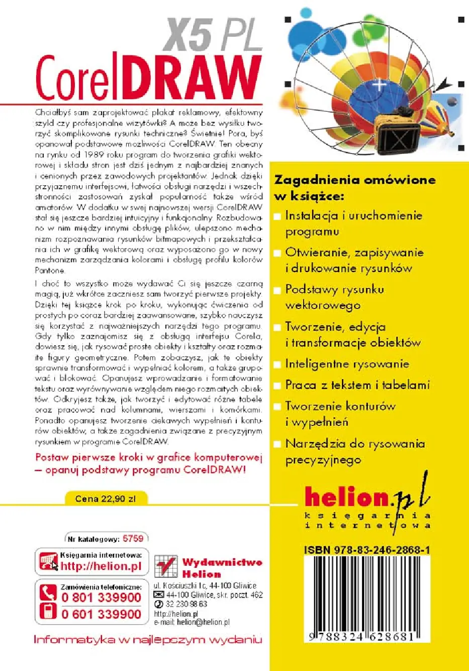 Fragment „CorelDRAW X5 PL. Ćwiczenia praktyczne” — strona 28 z 28