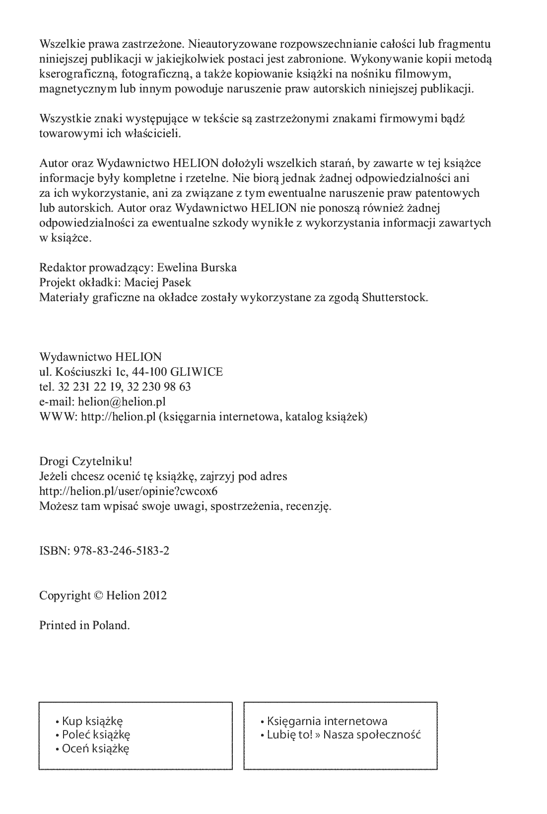 Fragment „CorelDRAW X6 PL. Ćwiczenia praktyczne” — strona 2 z 30