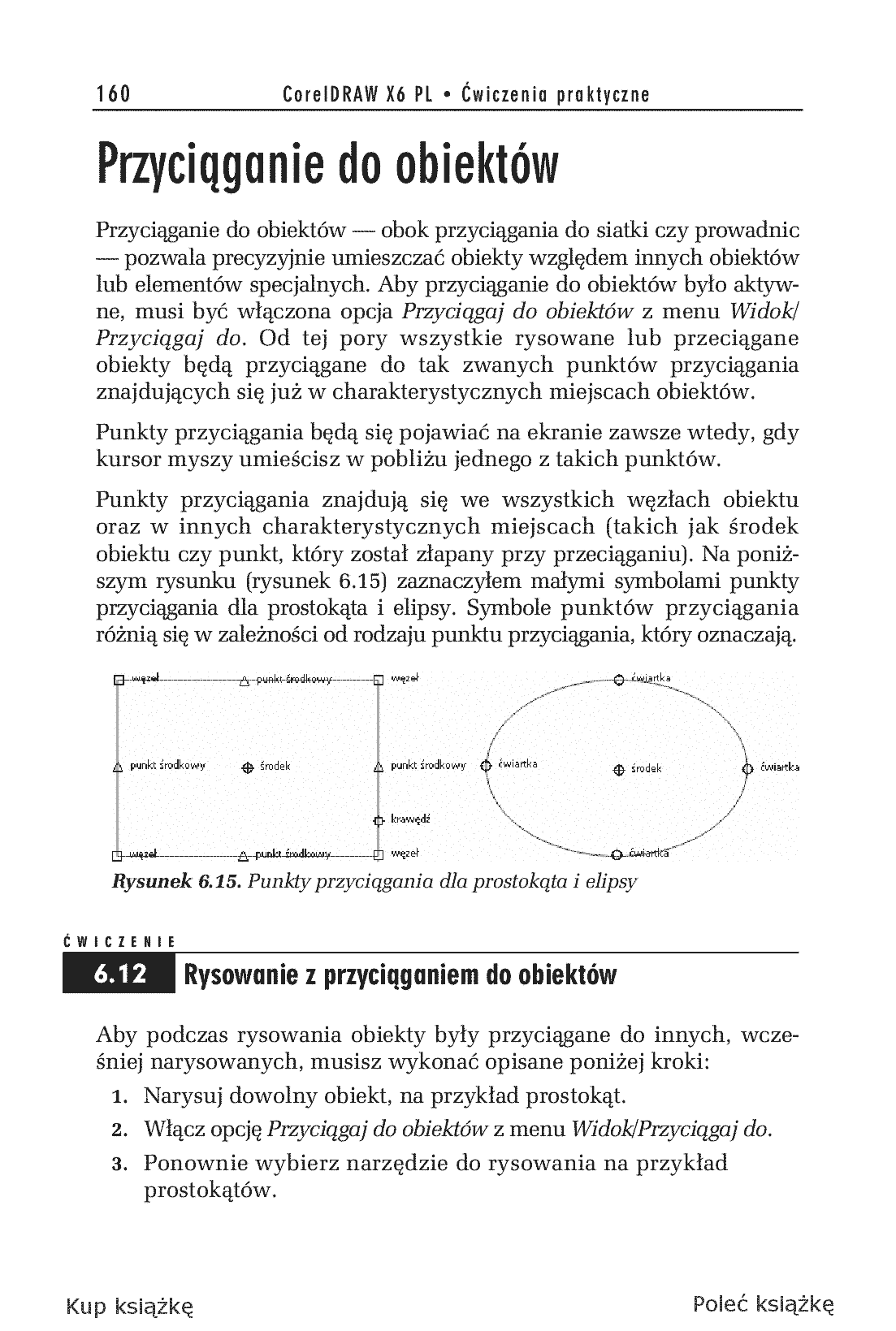 Fragment „CorelDRAW X6 PL. Ćwiczenia praktyczne” — strona 20 z 30