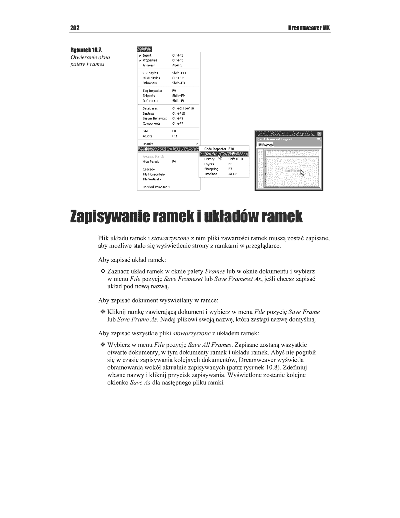 Fragment „Dreamweaver MX” — strona 12 z 17