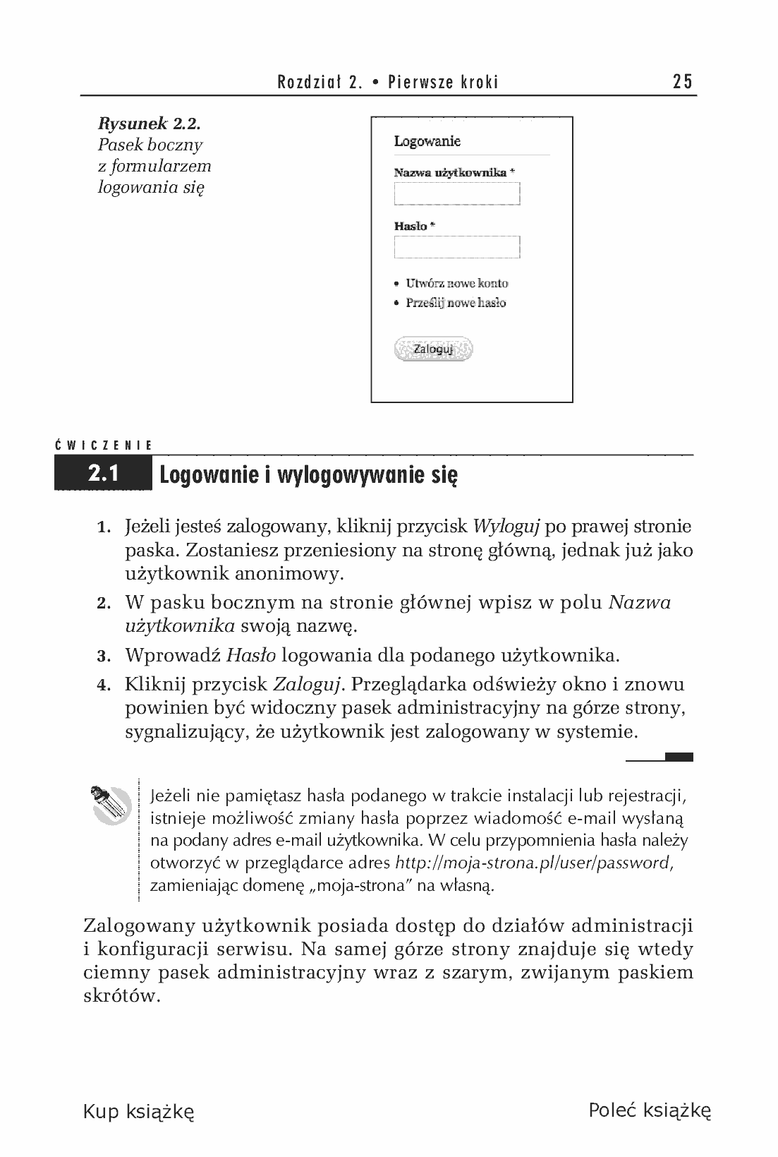 Fragment „Drupal 7. Ćwiczenia praktyczne” — strona 7 z 19