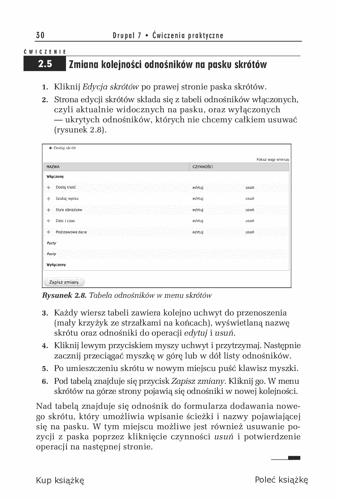 Fragment „Drupal 7. Ćwiczenia praktyczne” — strona 12 z 19