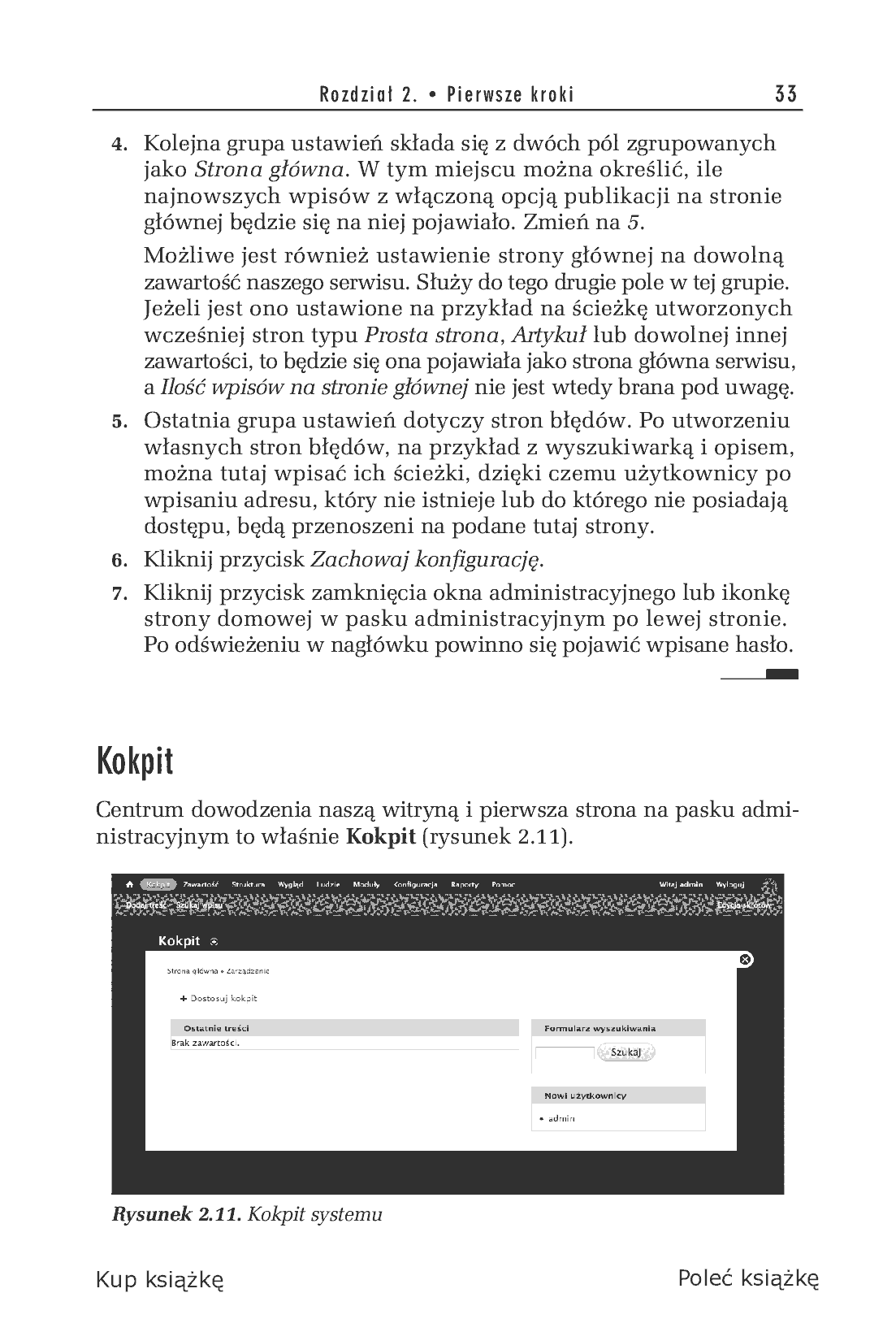 Fragment „Drupal 7. Ćwiczenia praktyczne” — strona 15 z 19