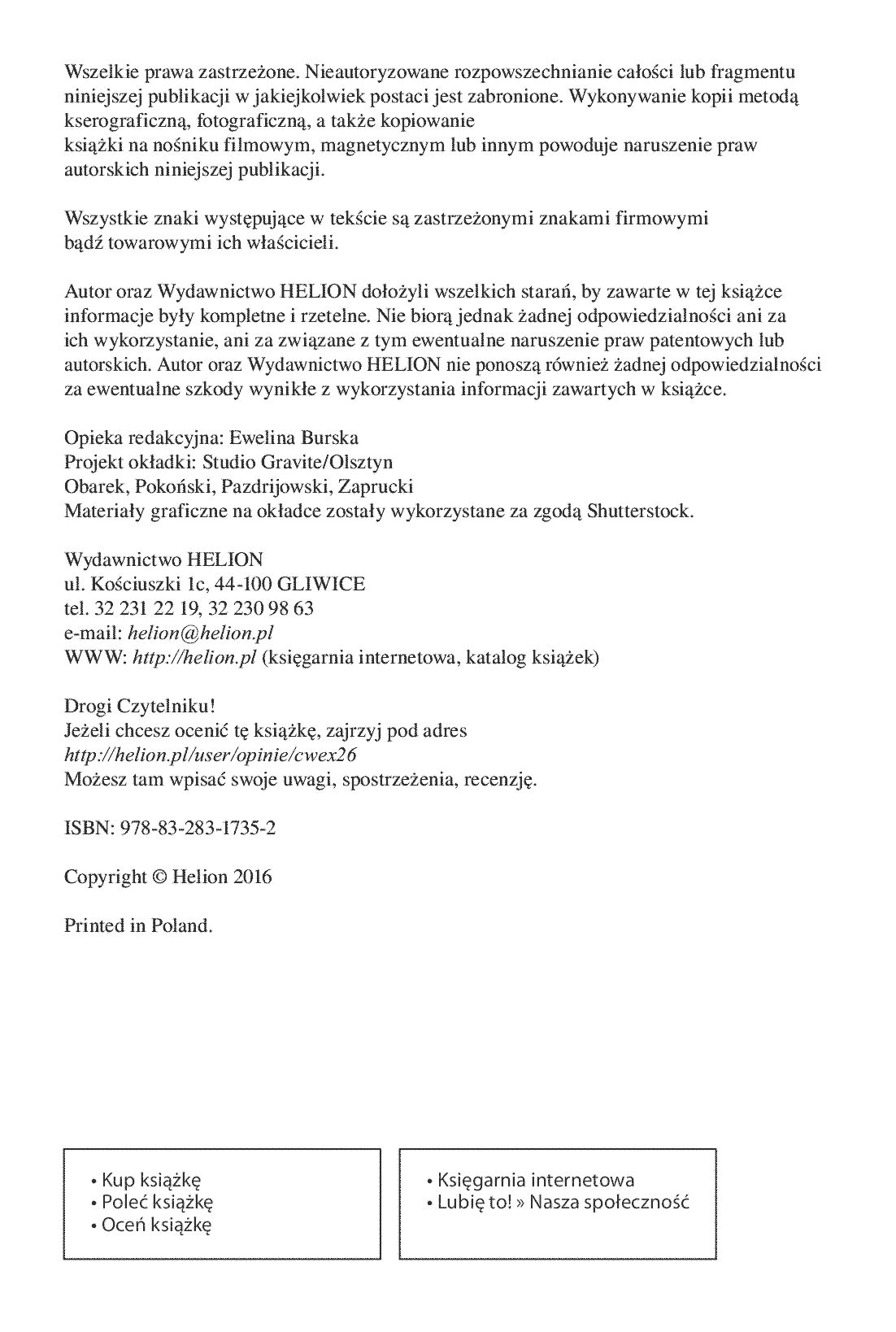 Fragment „Excel 2016 PL. Ćwiczenia praktyczne” — strona 2 z 18
