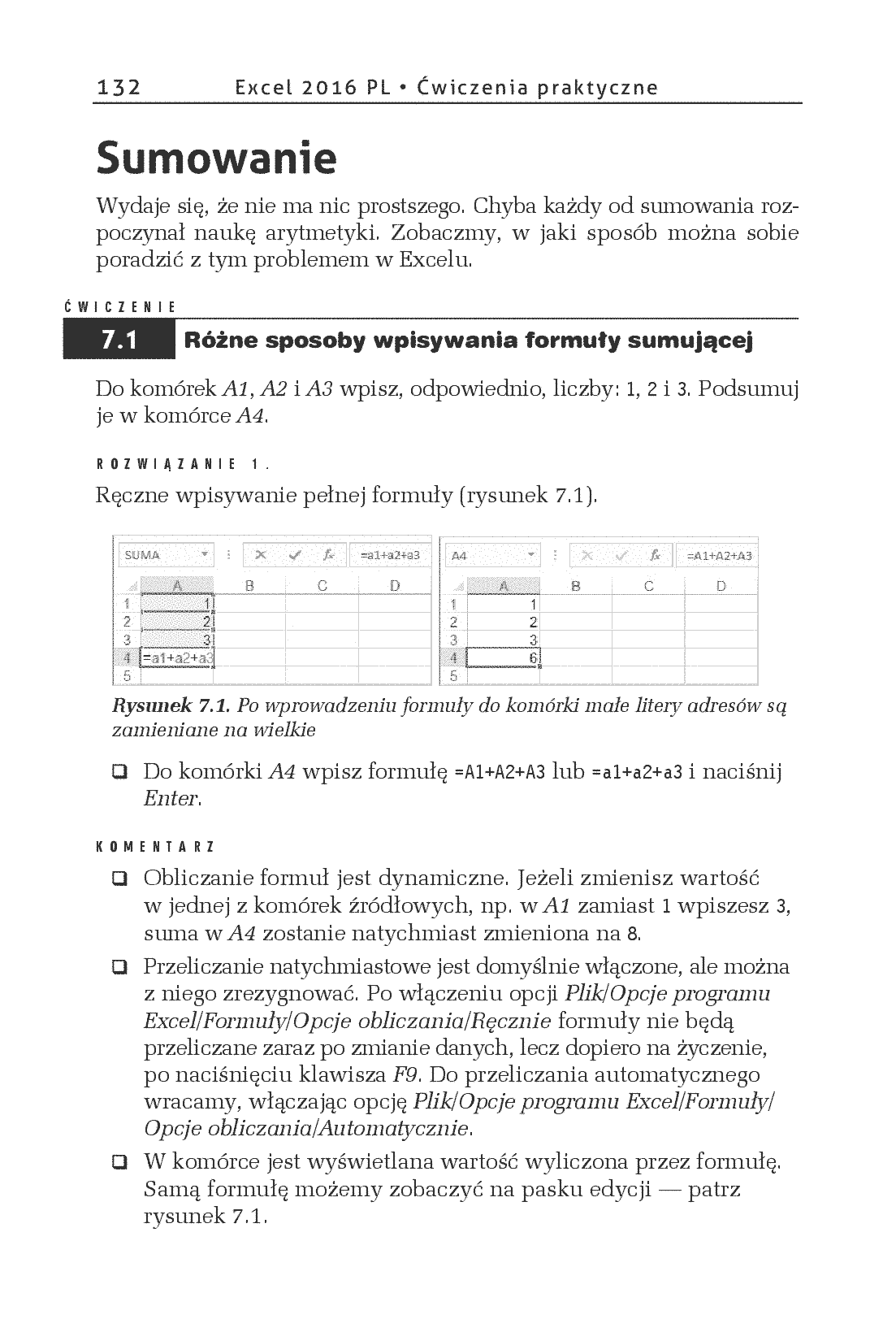 Fragment „Excel 2016 PL. Ćwiczenia praktyczne” — strona 8 z 18