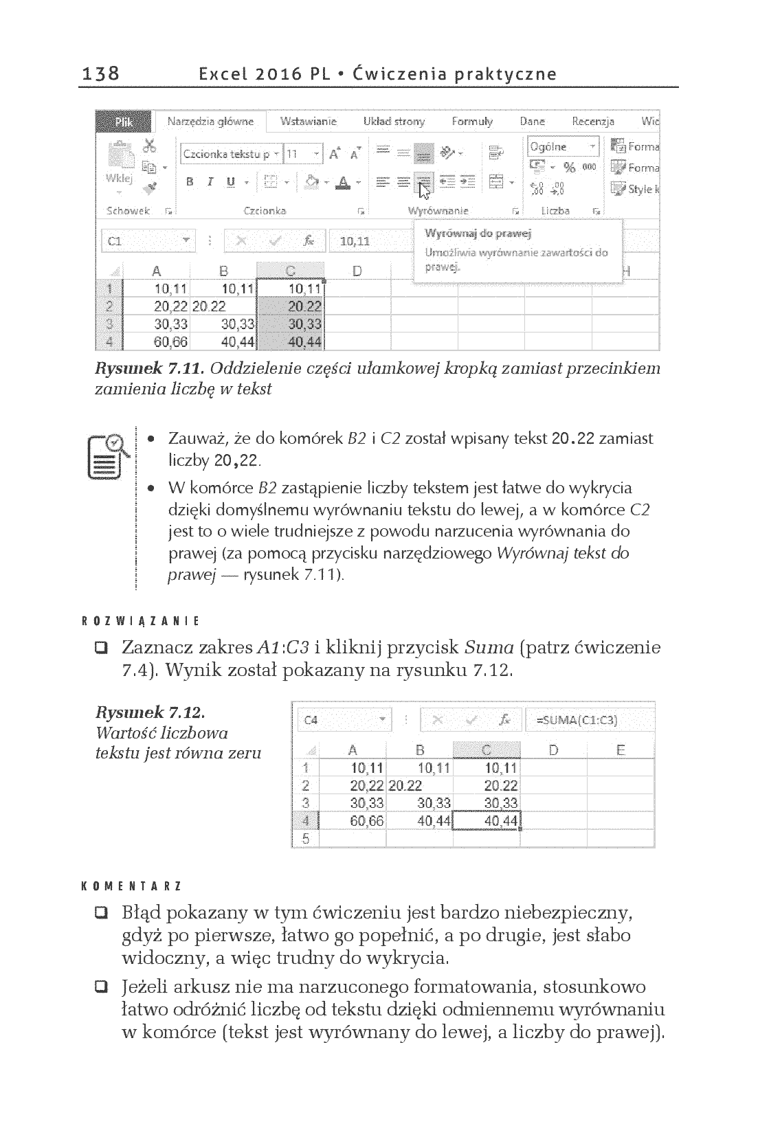 Fragment „Excel 2016 PL. Ćwiczenia praktyczne” — strona 14 z 18