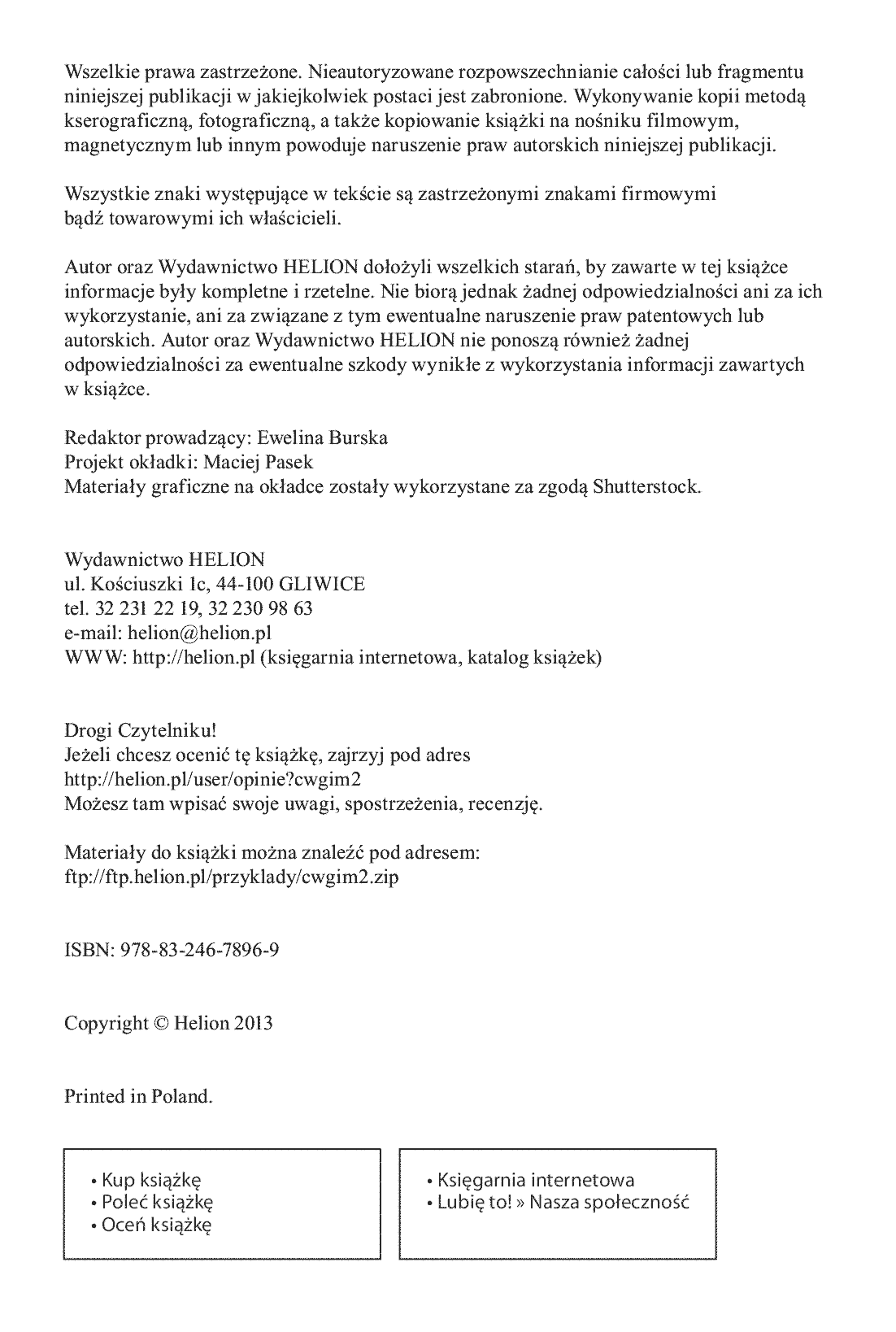 Fragment „GIMP. Ćwiczenia praktyczne. Wydanie II” — strona 2 z 16
