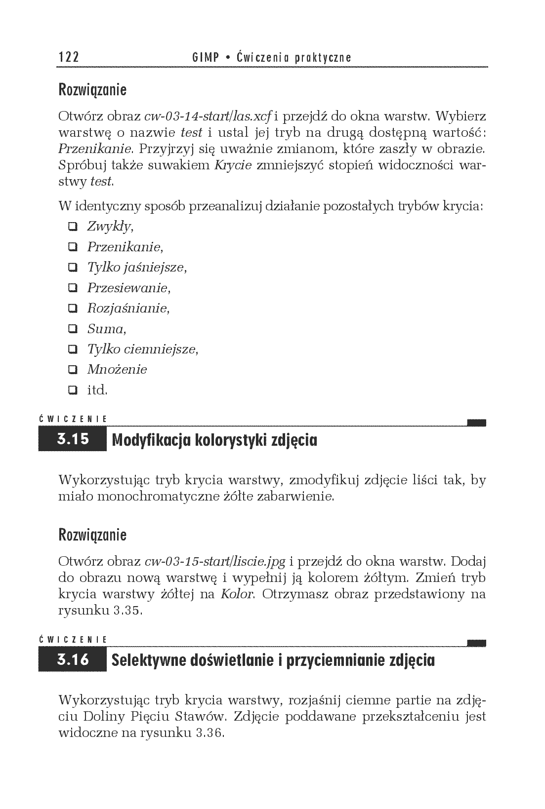 Fragment „GIMP. Ćwiczenia praktyczne. Wydanie II” — strona 8 z 16