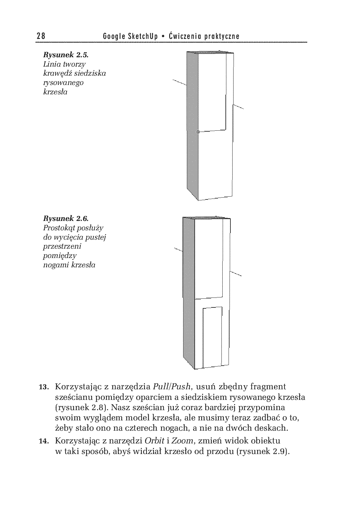 Fragment „Google SketchUp. Ćwiczenia praktyczne” — strona 7 z 15