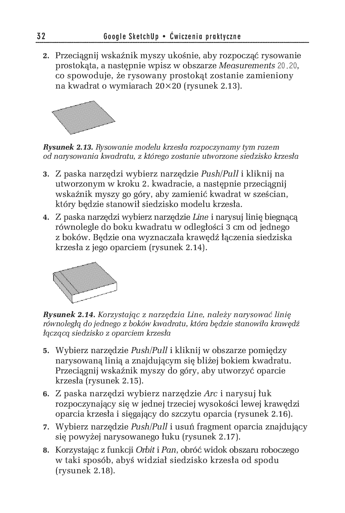 Fragment „Google SketchUp. Ćwiczenia praktyczne” — strona 11 z 15