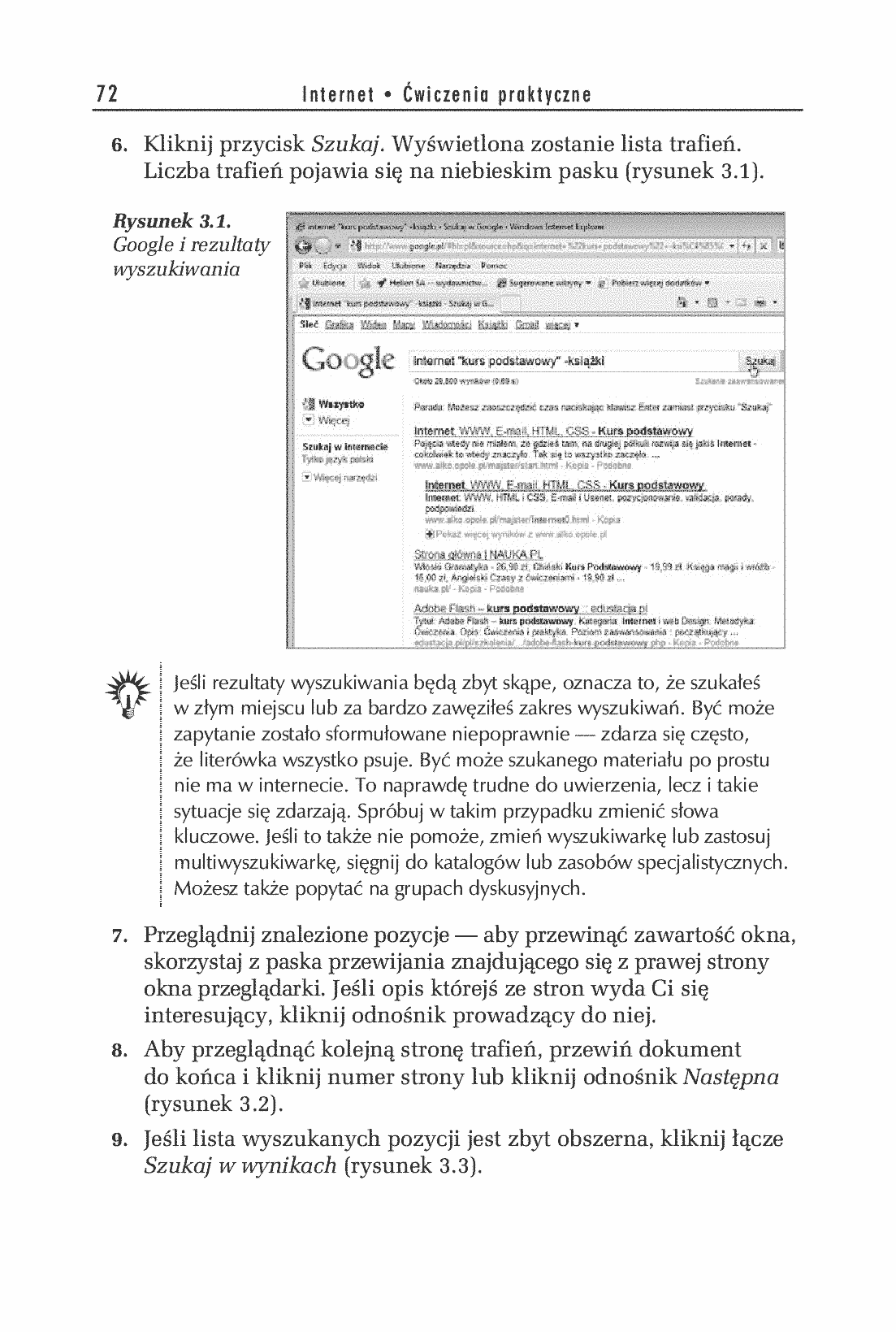 Fragment „Internet. Ćwiczenia praktyczne. Wydanie IV” — strona 11 z 26