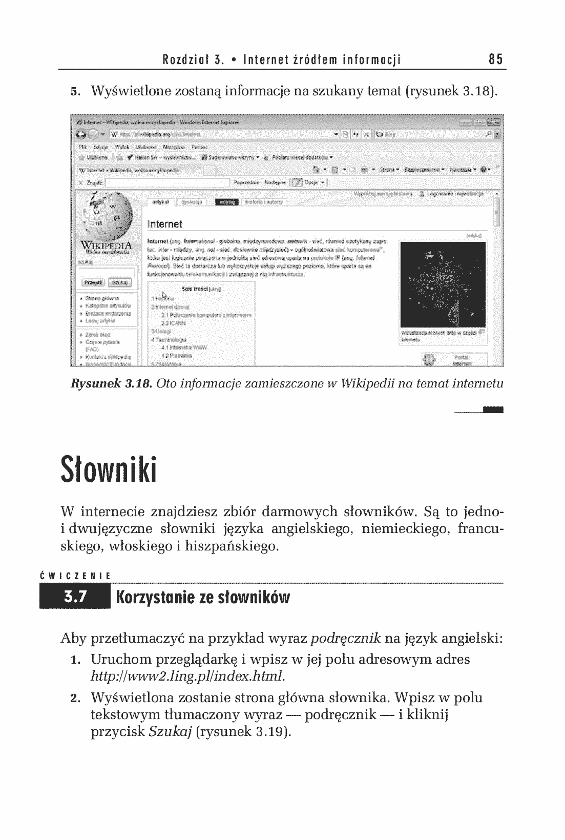 Fragment „Internet. Ćwiczenia praktyczne. Wydanie IV” — strona 24 z 26