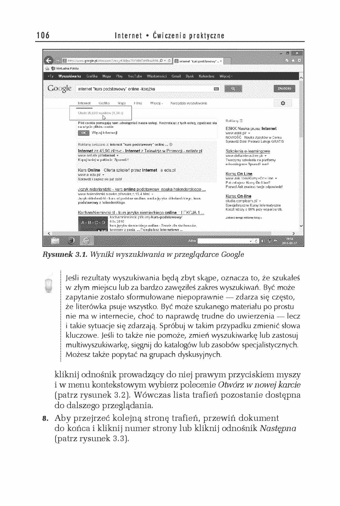 Fragment „Internet. Ćwiczenia praktyczne. Wydanie V” — strona 10 z 26