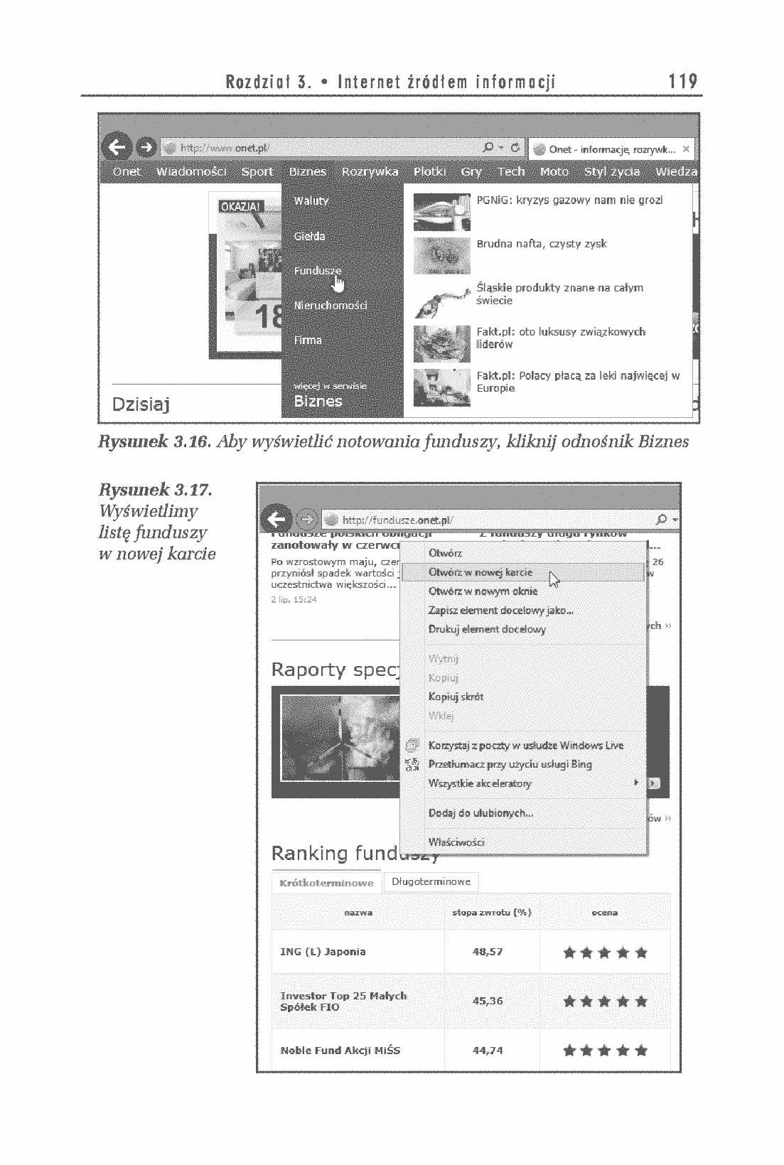 Fragment „Internet. Ćwiczenia praktyczne. Wydanie V” — strona 23 z 26