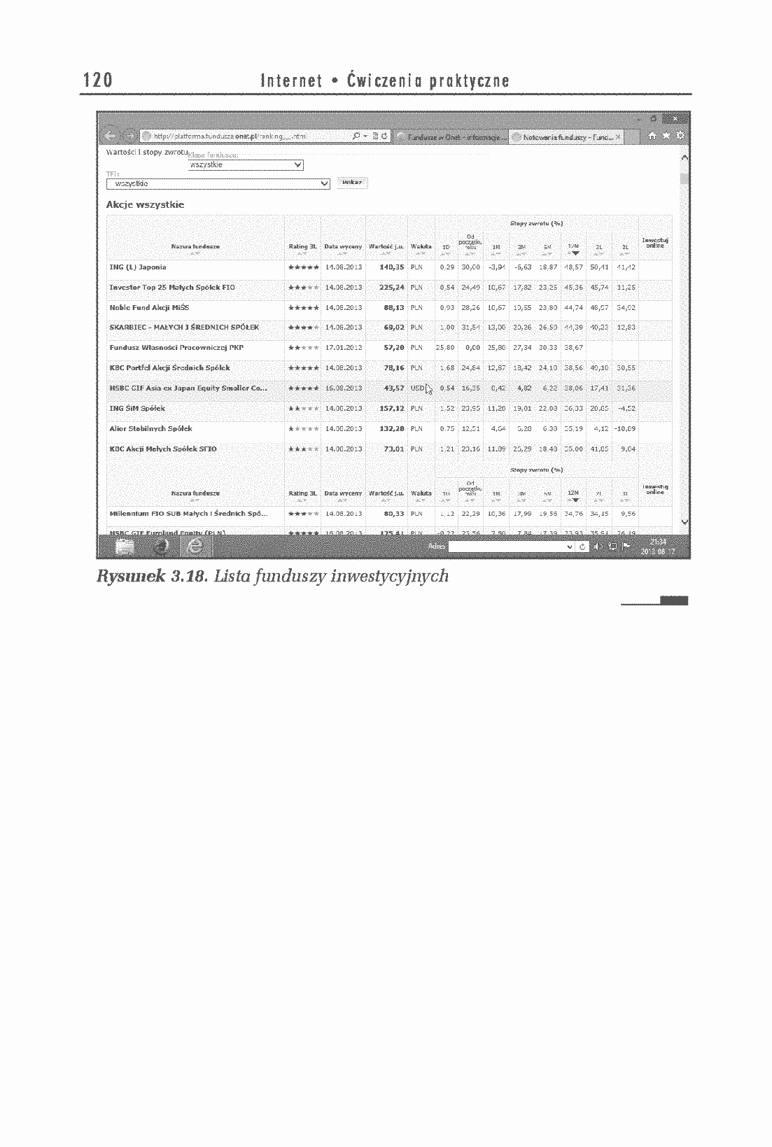 Fragment „Internet. Ćwiczenia praktyczne. Wydanie V” — strona 24 z 26